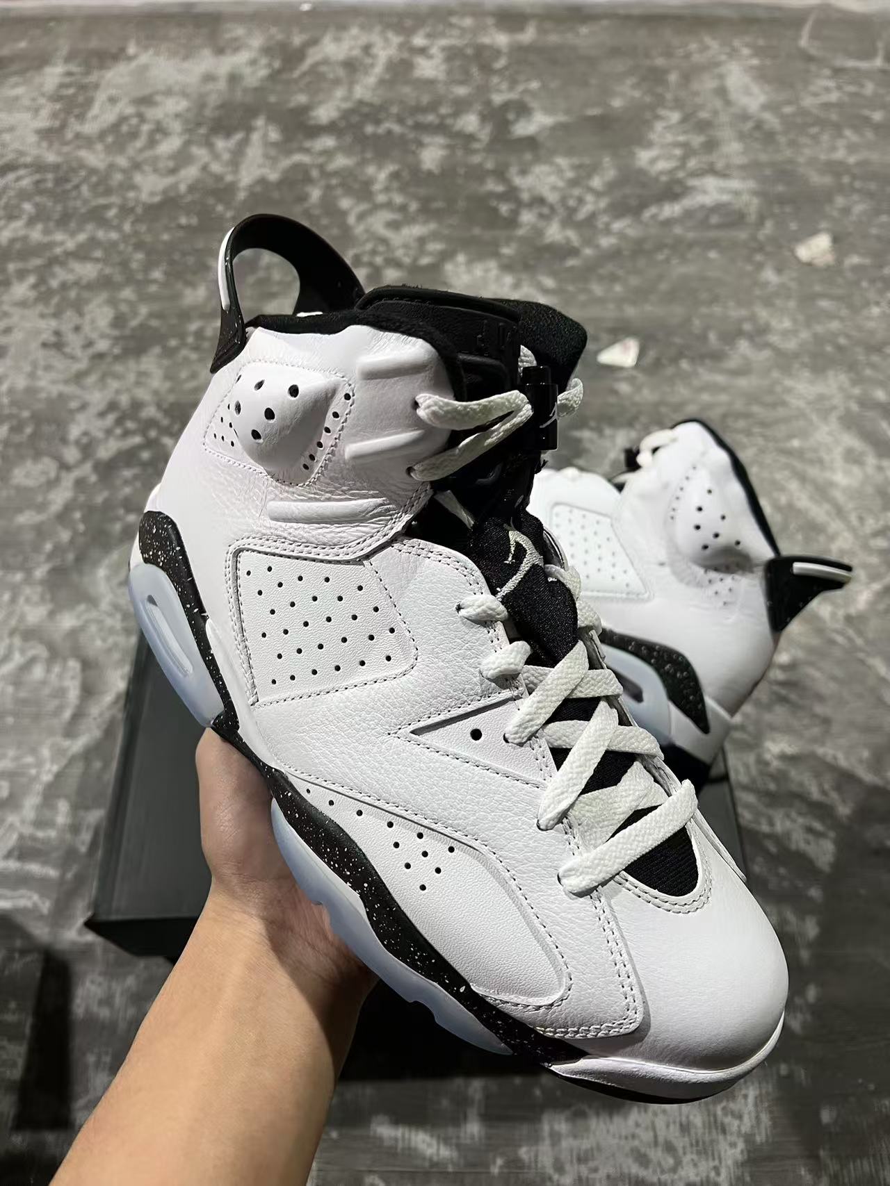 Jordan 6 Reverse Oreo