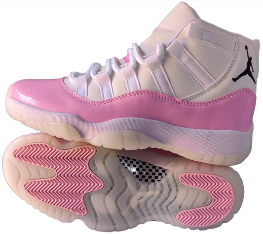 Jordan 11 Pink/White