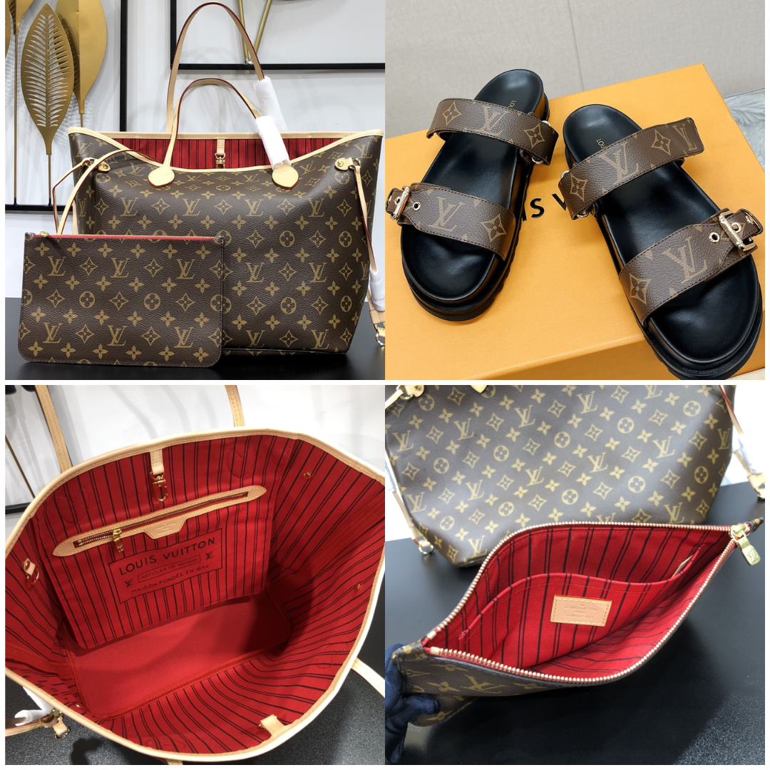 Neverfull and Sandal Set